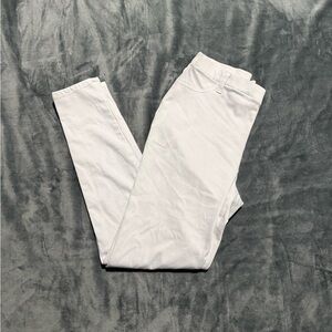 Classic White Women's Jeggings